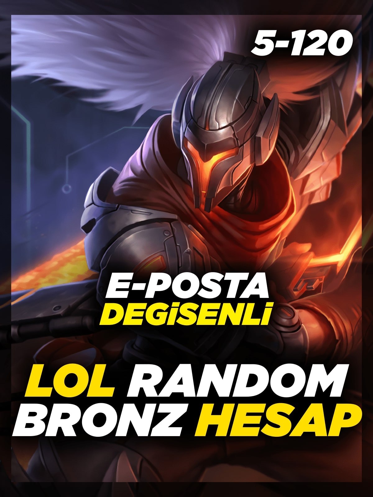 LOL Bronz Random Hesap