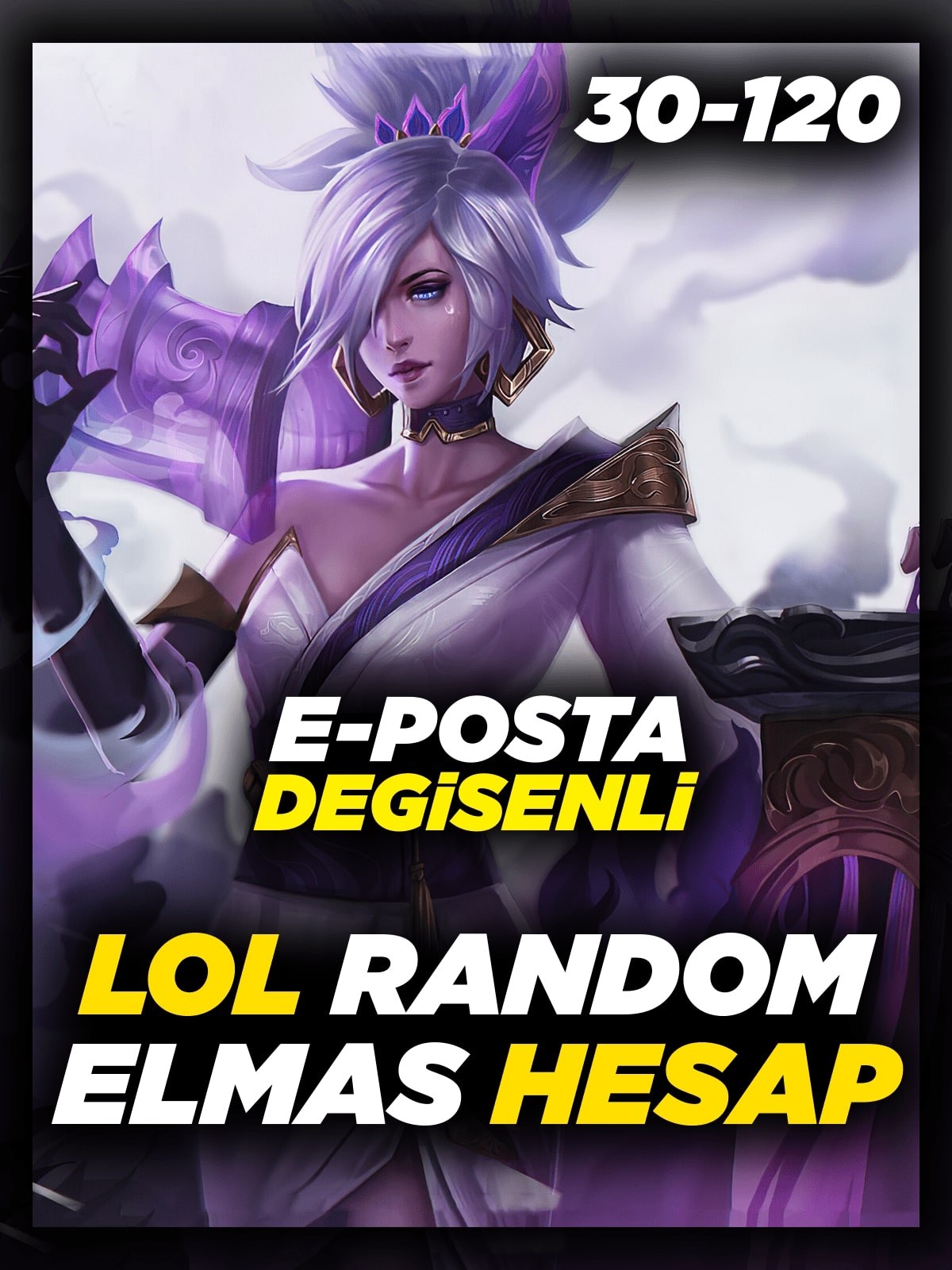 LOL Elmas Random Hesap