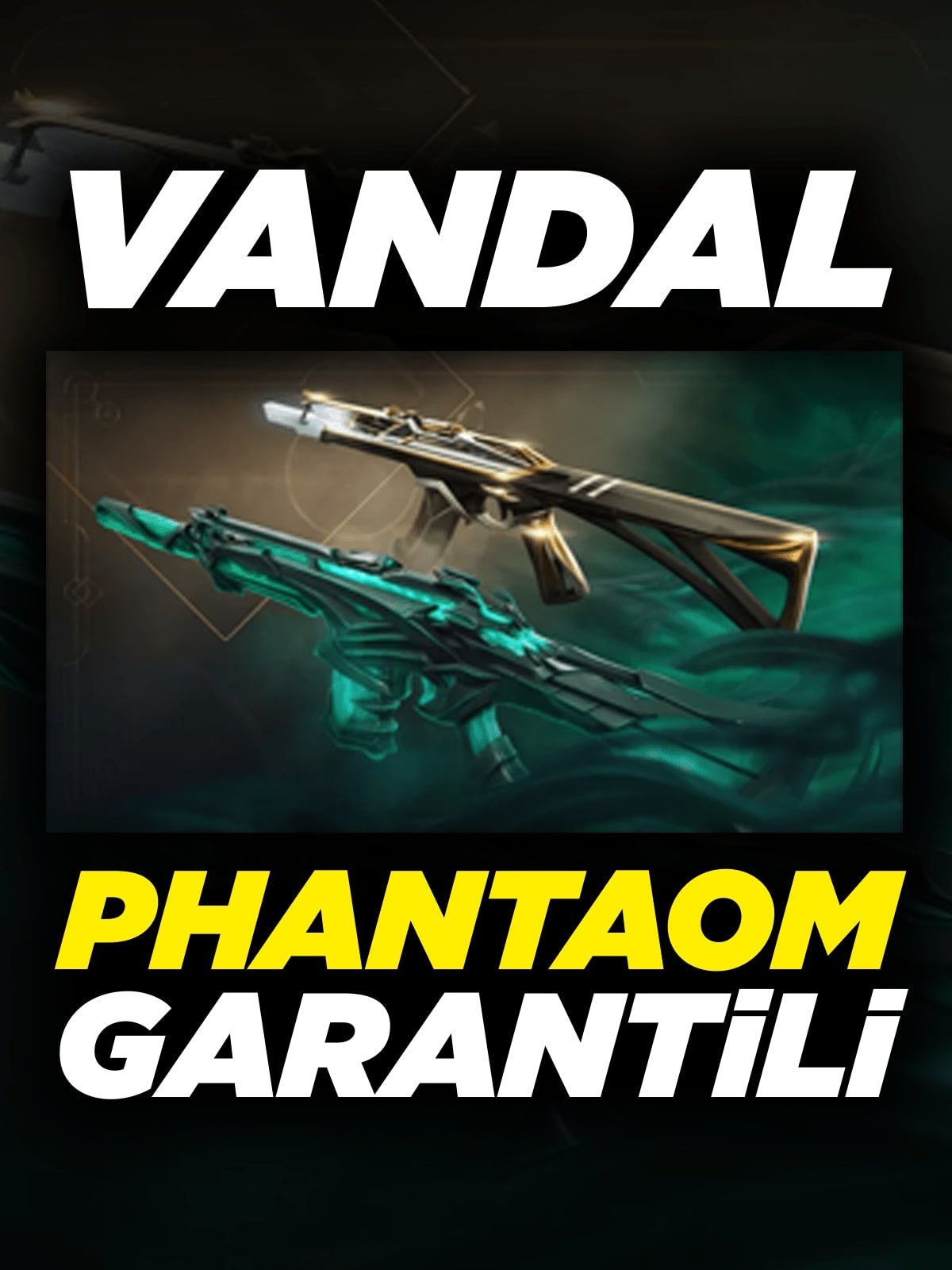 Valorant Vandal - Phantom Garantili Random Hesap - Mail Değişenli!